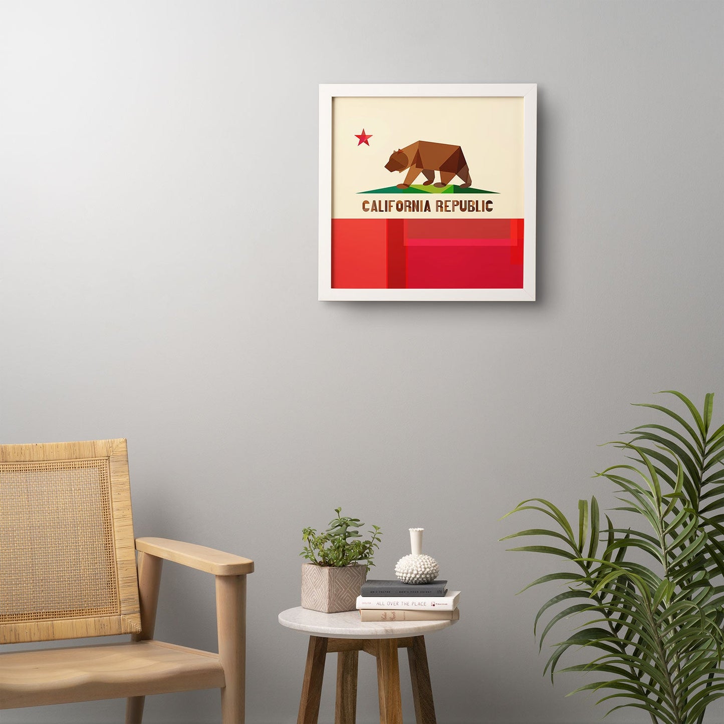 Fimbis California Framed Wall Art