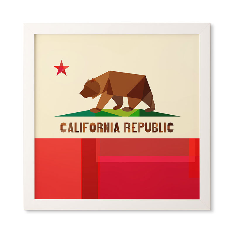 Fimbis California Framed Wall Art