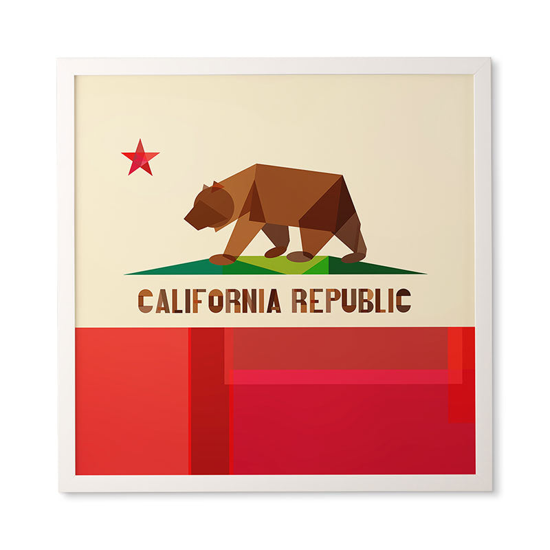 Fimbis California Framed Wall Art
