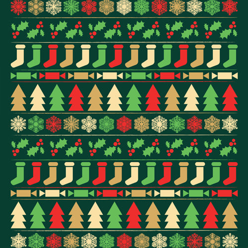 Fimbis Classic Christmas Shower Curtain