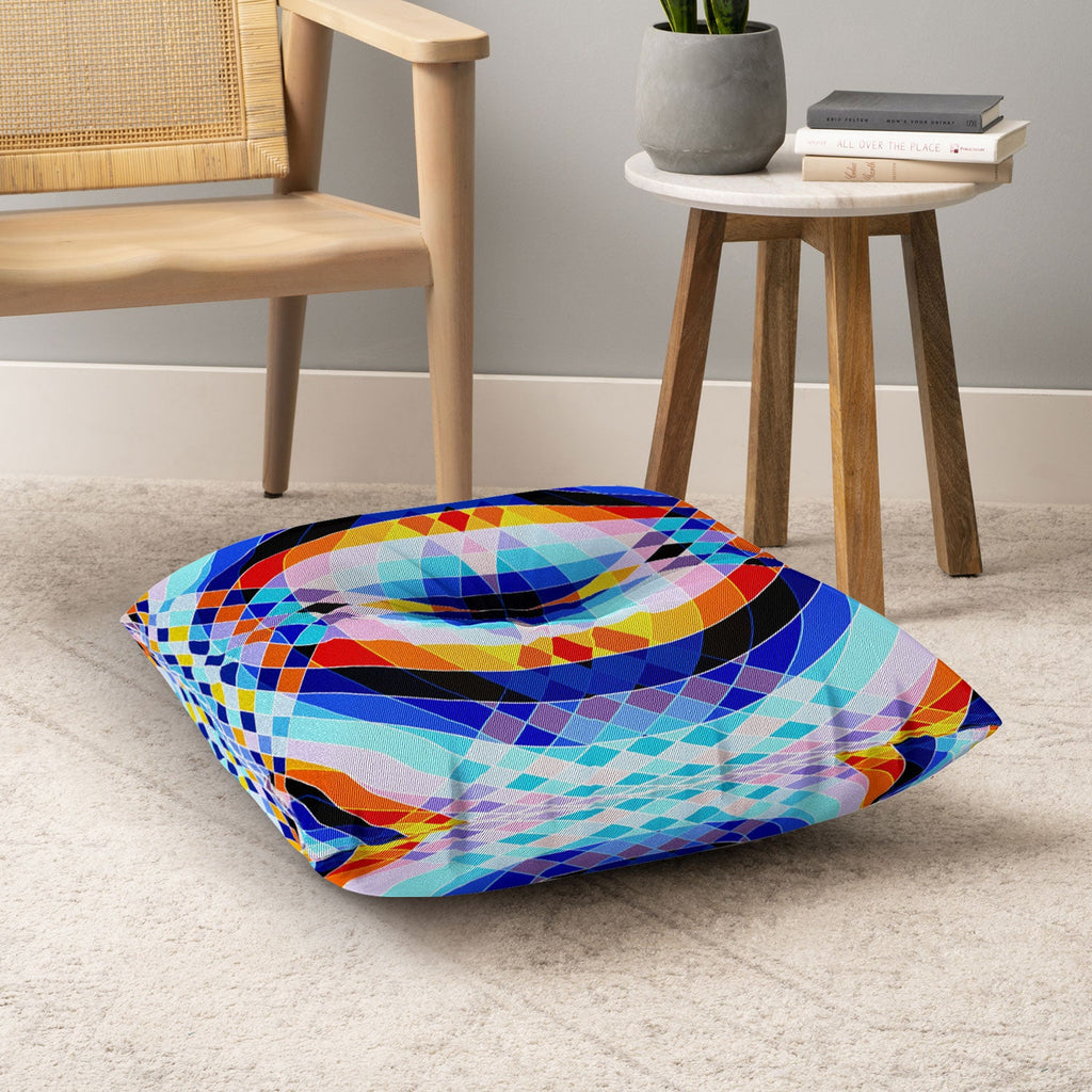 Fimbis Lazar Floor Pillow Square