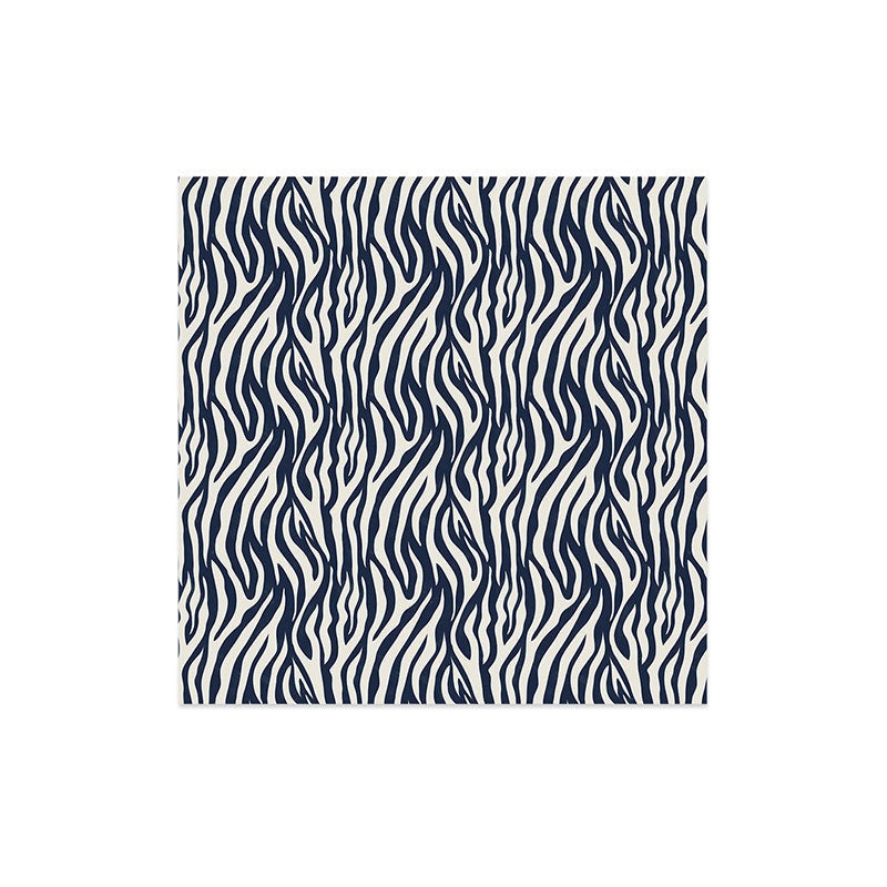 Avenie BR Navy Tiger Stripes Art Print