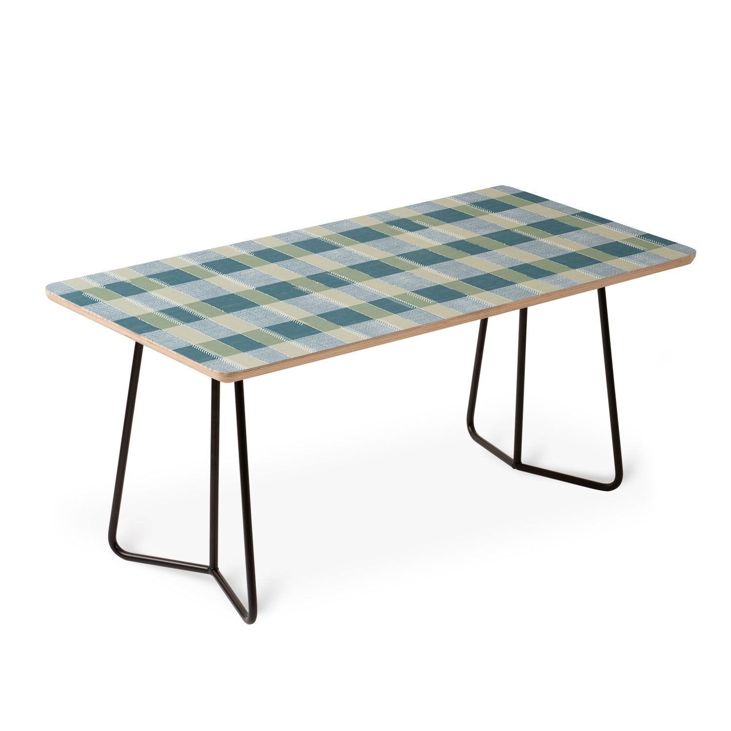 Marta Barragan Camarasa Country Style Checks Coffee Table