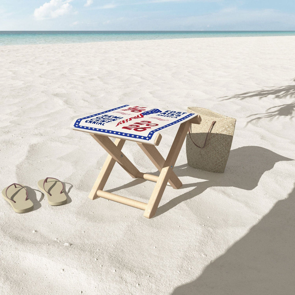 DENY Designs Retro 76 26 Folding Stool