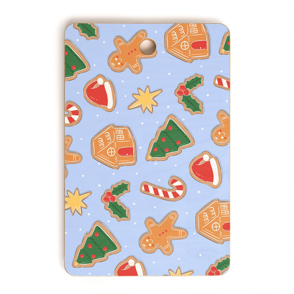 Love_Ryming Christmas Cookies Cutting Board Rectangle