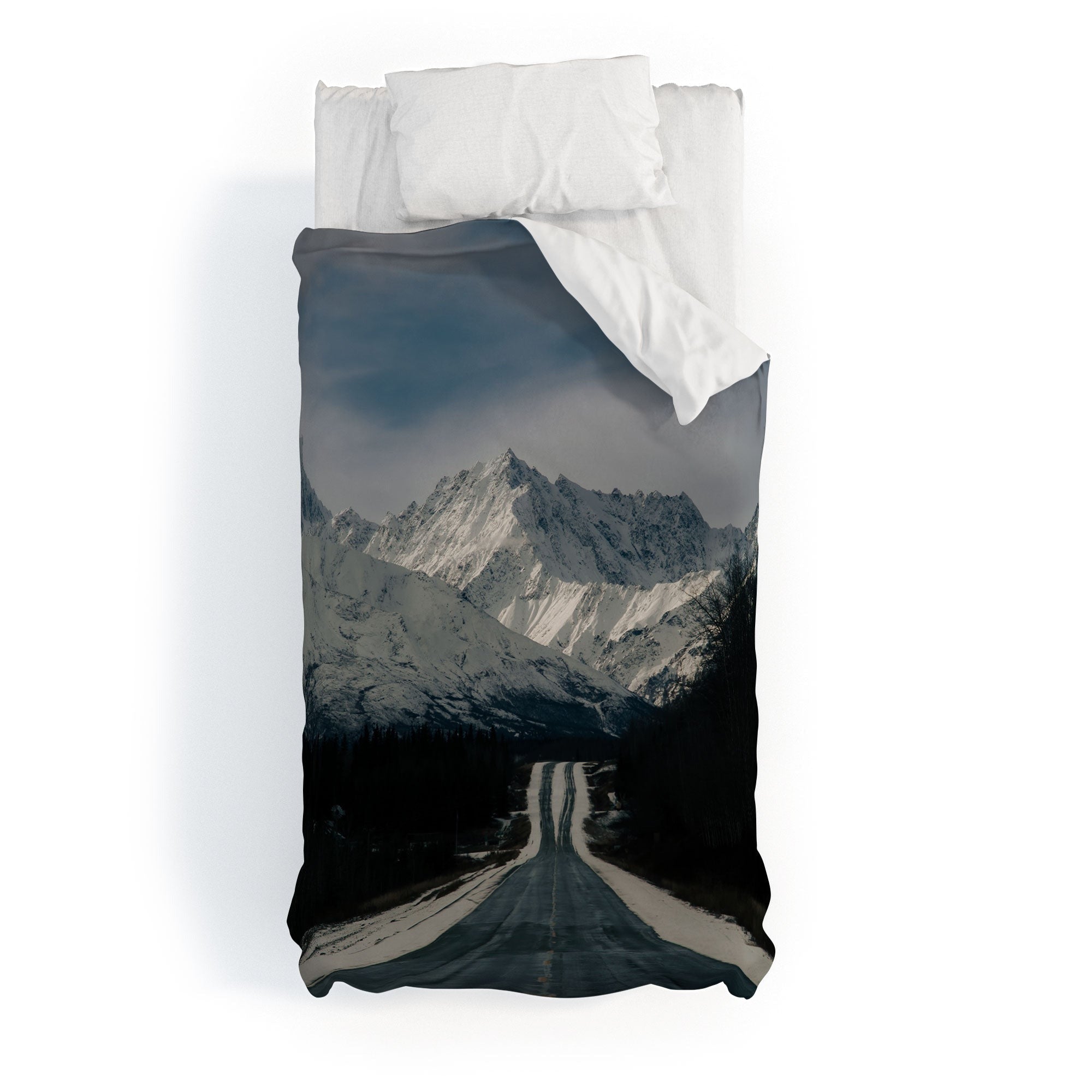 Hannah Kemp Alaska Drive Duvet Cover