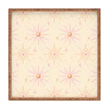 Little Om Pattern Little Moon cream Square Tray
