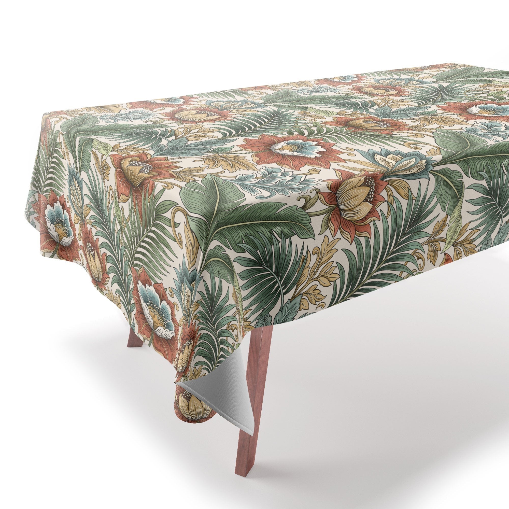 Marta Barragan Camarasa Retro Jungle Garden Tablecloth