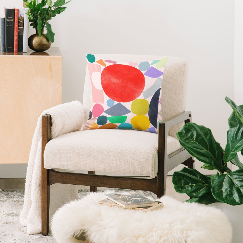 Garima Dhawan Colored Toys 4 Throw Pillow