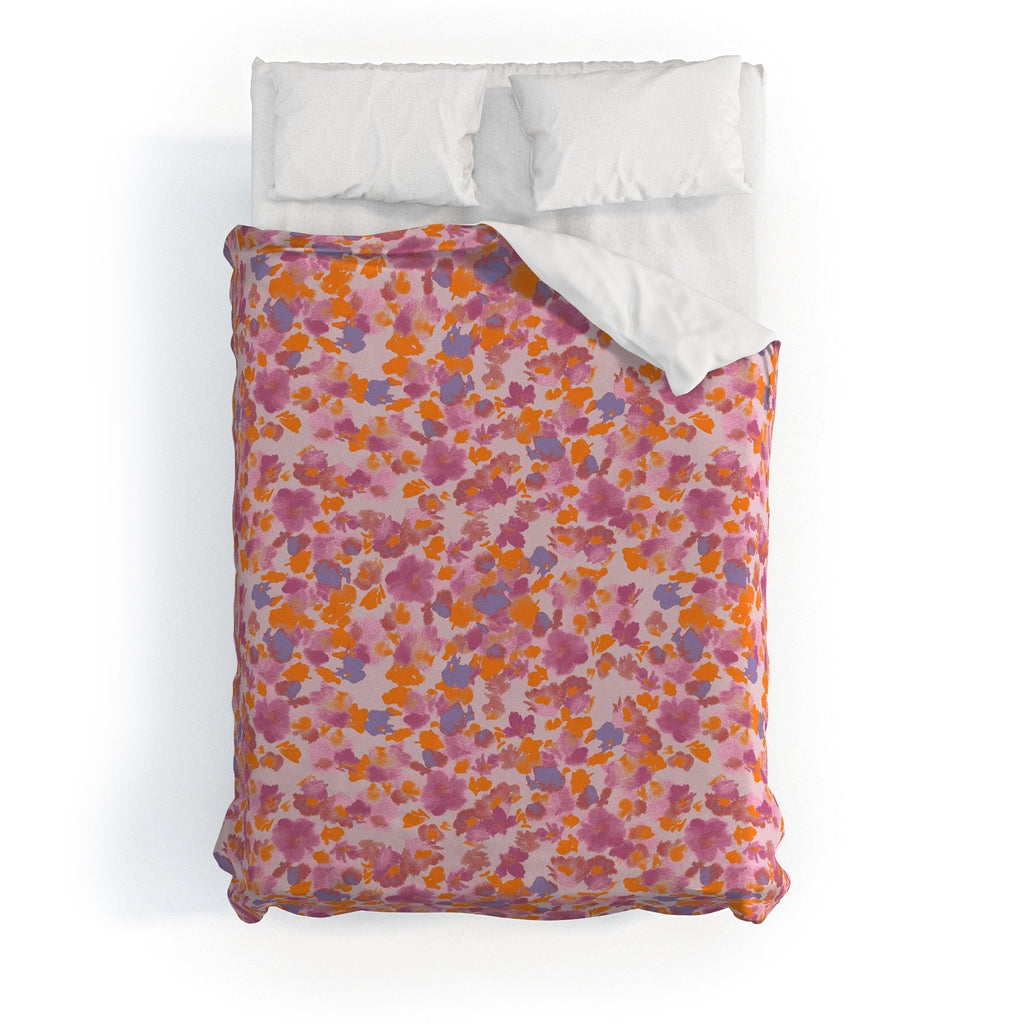 Gabriela Fuente Day Dreaming Watercolor Pink Duvet Cover