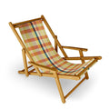 Marta Barragan Camarasa Retro Picnic Plaid Warm Tones Sling Chair