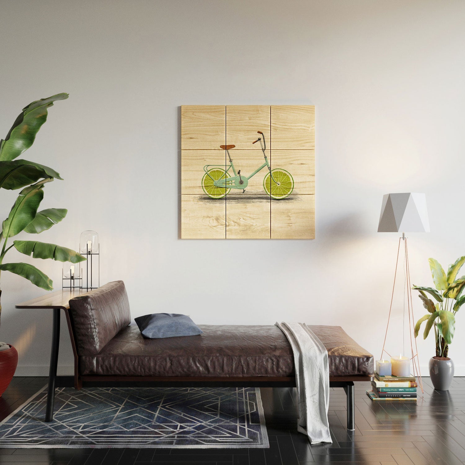 Florent Bodart Acid Wood Wall Mural