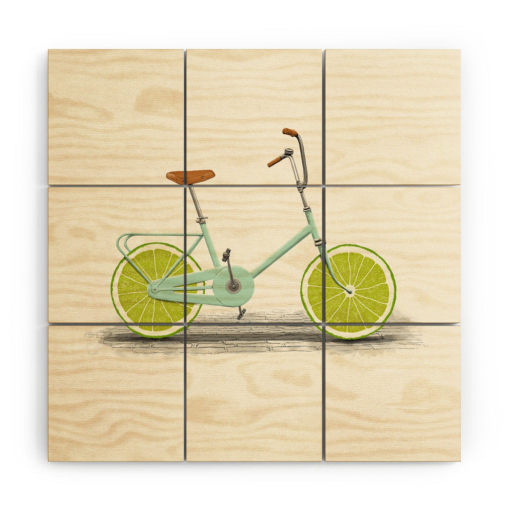Florent Bodart Acid Wood Wall Mural