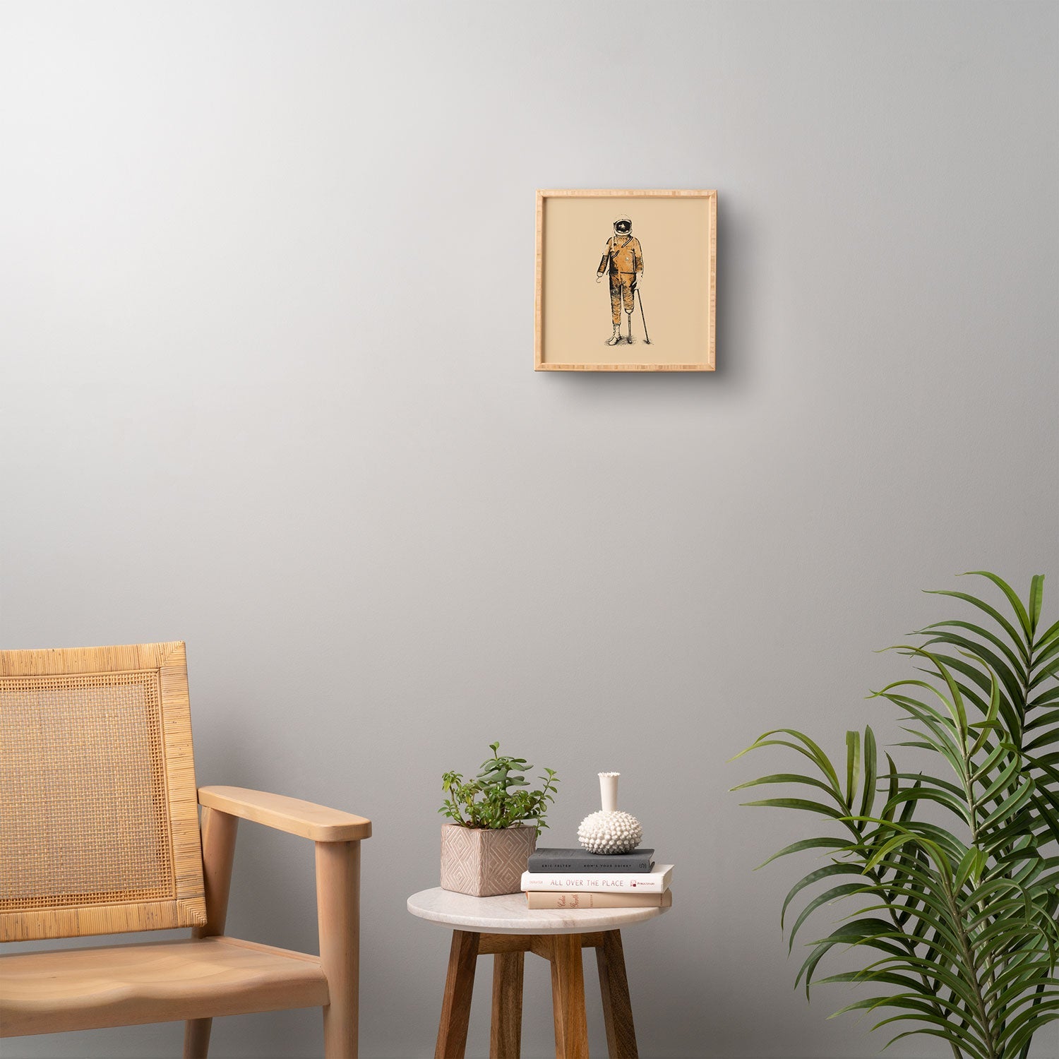 Florent Bodart Astropirate Framed Wall Art