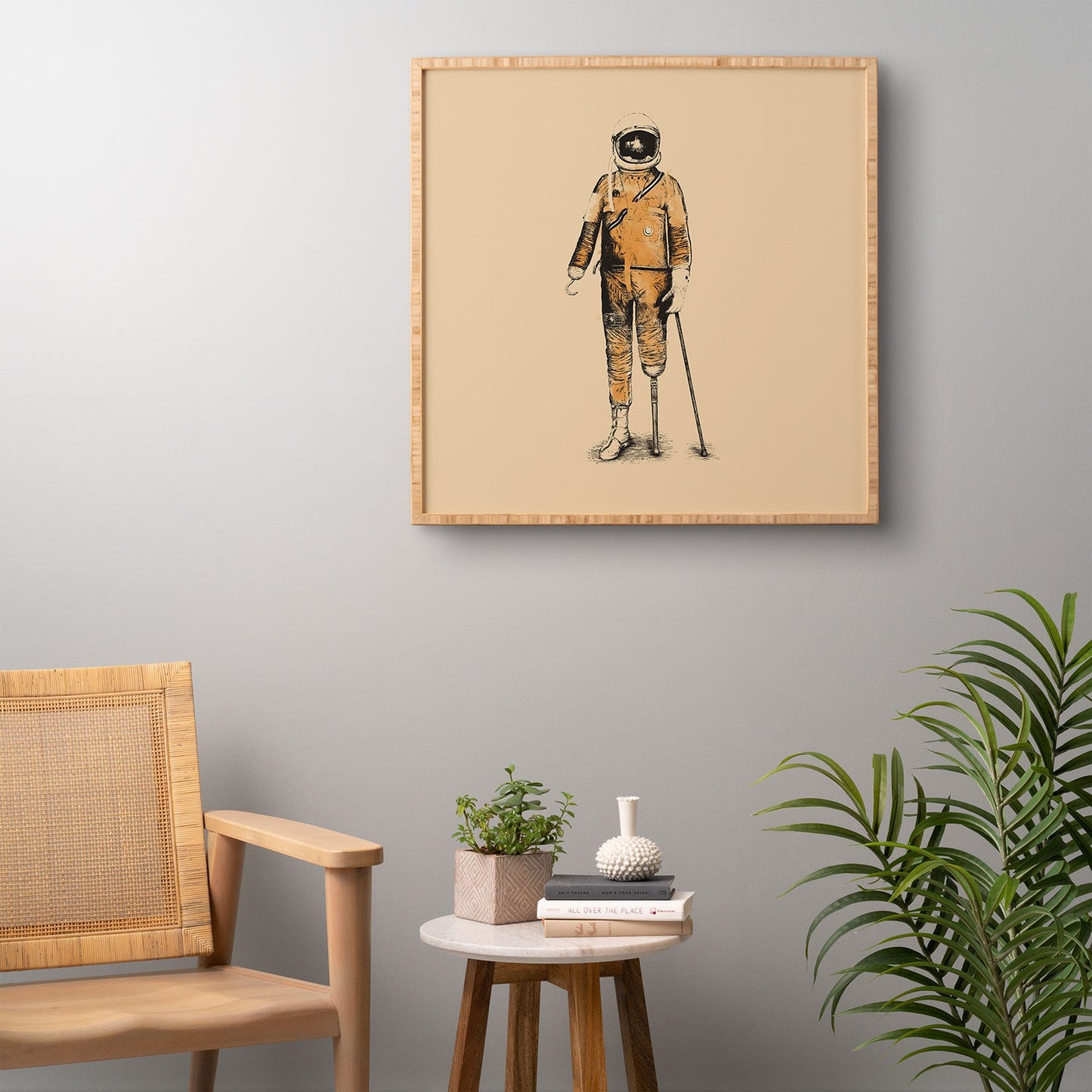 Florent Bodart Astropirate Framed Wall Art