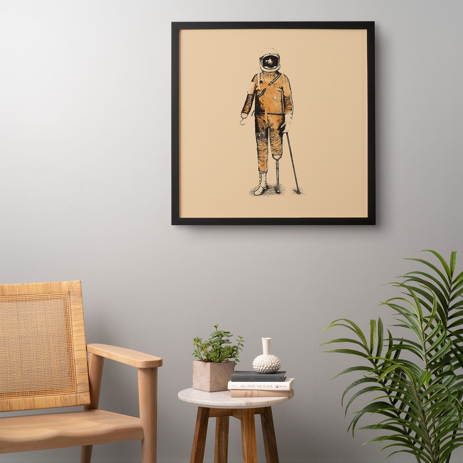 Florent Bodart Astropirate Framed Wall Art