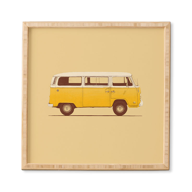 Florent Bodart Famous Cars 1 Framed Wall Art