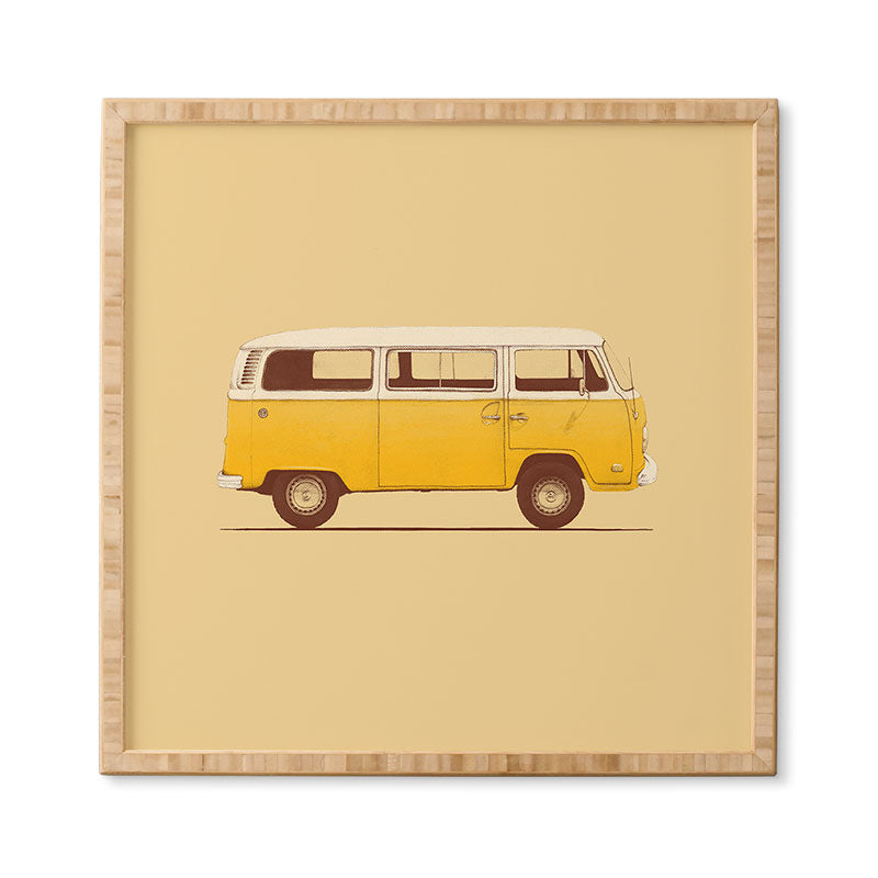 Florent Bodart Famous Cars 1 Framed Wall Art