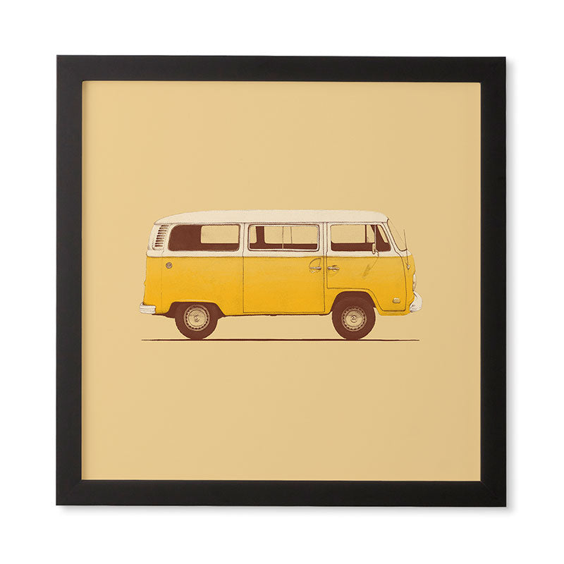 Florent Bodart Famous Cars 1 Framed Wall Art