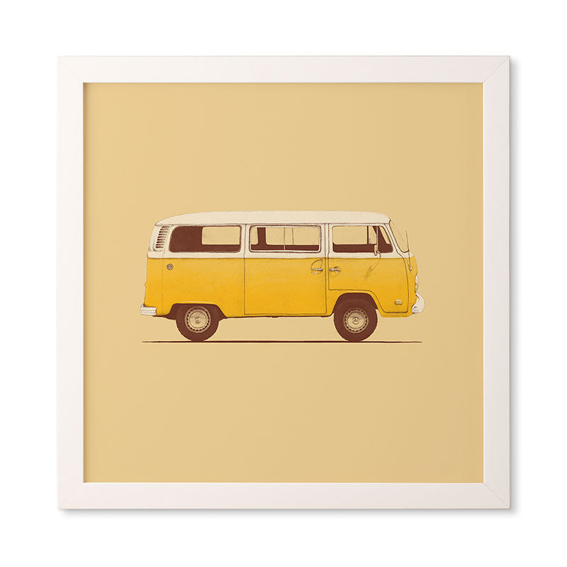 Florent Bodart Famous Cars 1 Framed Wall Art