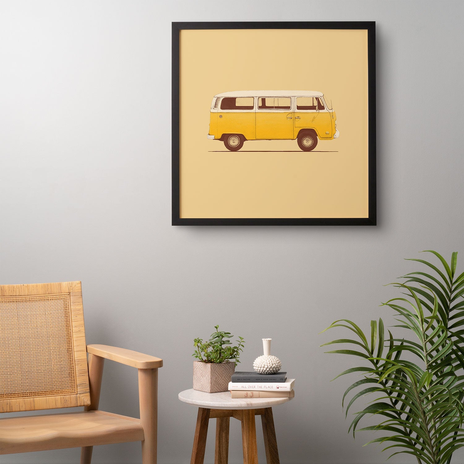 Florent Bodart Famous Cars 1 Framed Wall Art