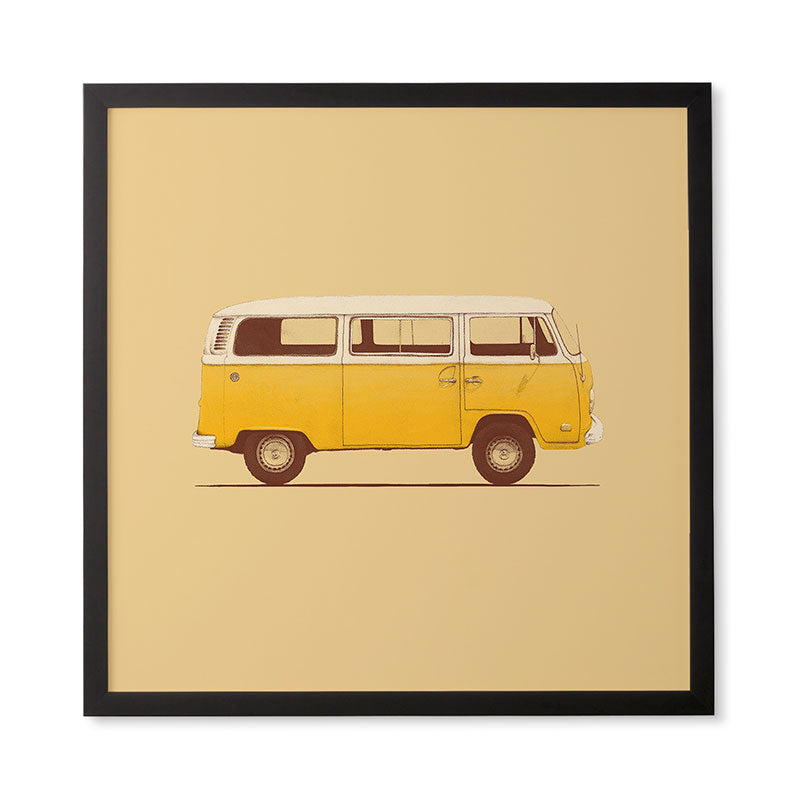 Florent Bodart Famous Cars 1 Framed Wall Art