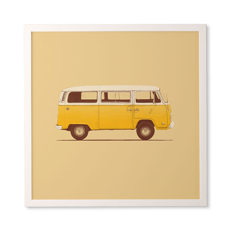 Florent Bodart Famous Cars 1 Framed Wall Art