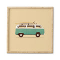 Florent Bodart Famous Cars 5 Blue Van Framed Wall Art