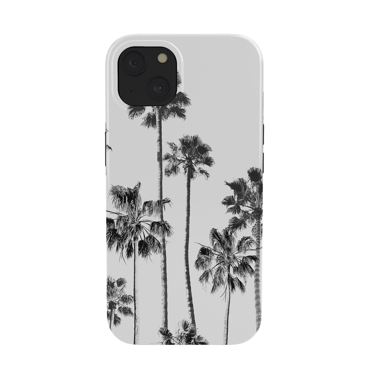 Gal Design Black And White Palms Phone Case