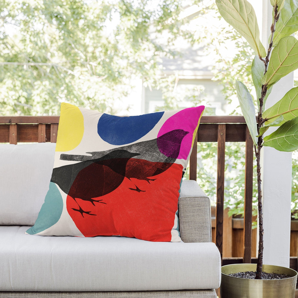 Garima Dhawan wild 2d Outdoor Throw Pillow