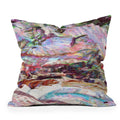 83 Oranges Sequin Haze Throw Pillow