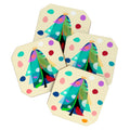 Mirimo Decorated Tree Coaster Set