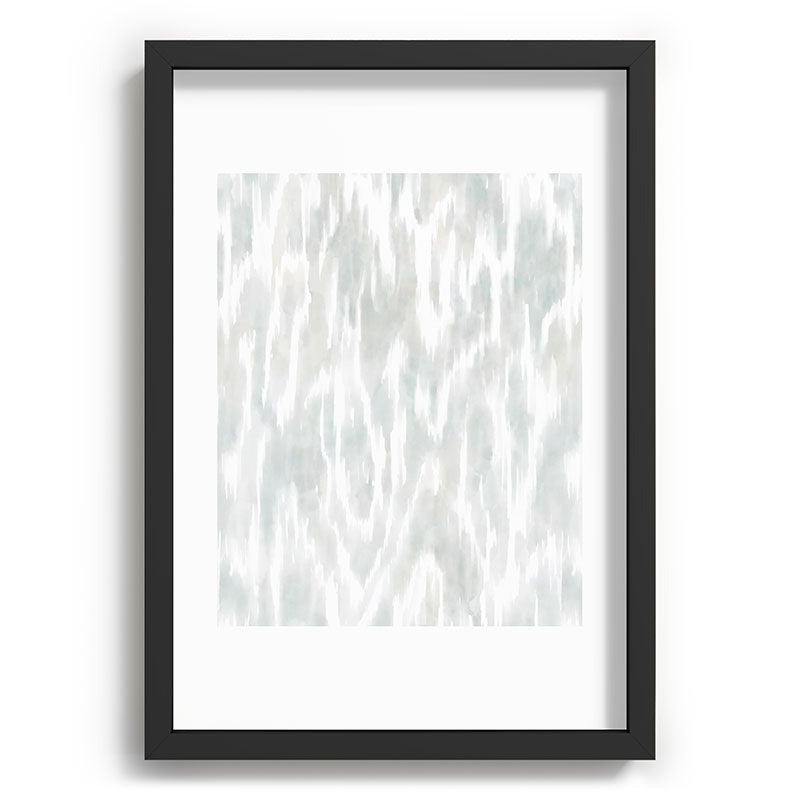 Jacqueline Maldonado Watercolor Wood Grain Recessed Framing Rectangle