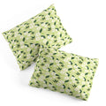 Design by Spark Matcha Tea Florals Pillow Shams