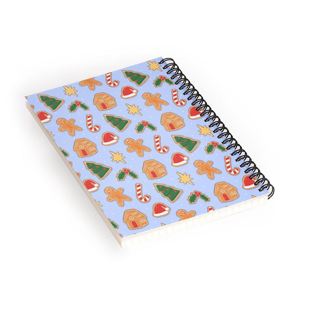 Love_Ryming Christmas Cookies Spiral Notebook