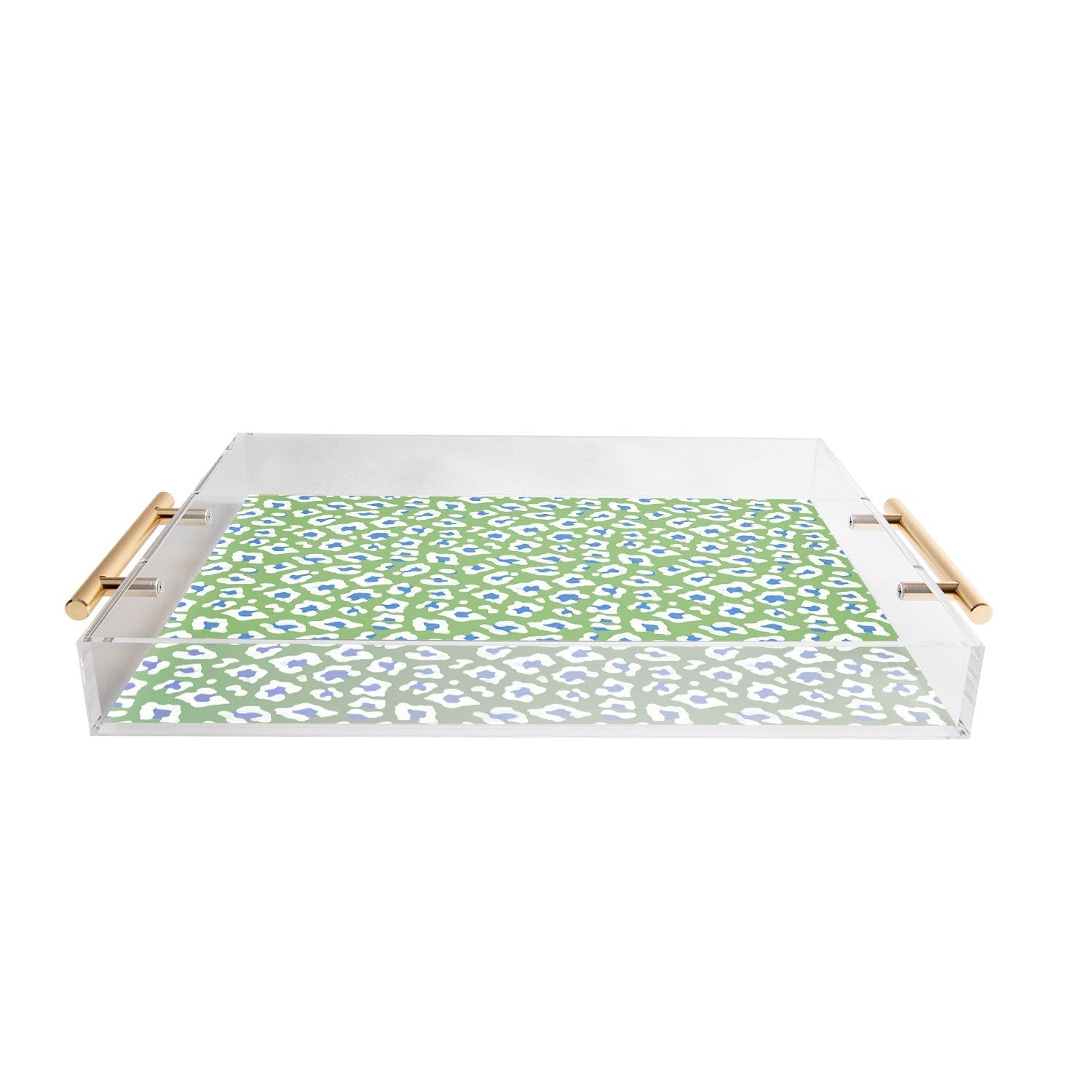 Avenie BR Cheetah Print Acrylic Tray