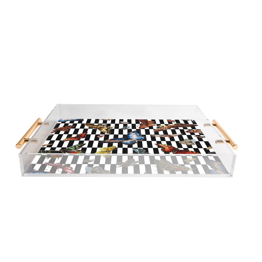 kikasworkshop Butterfly Ballet Acrylic Tray