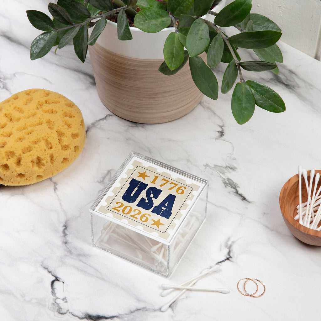 DENY Designs USA Stamp Acrylic Box