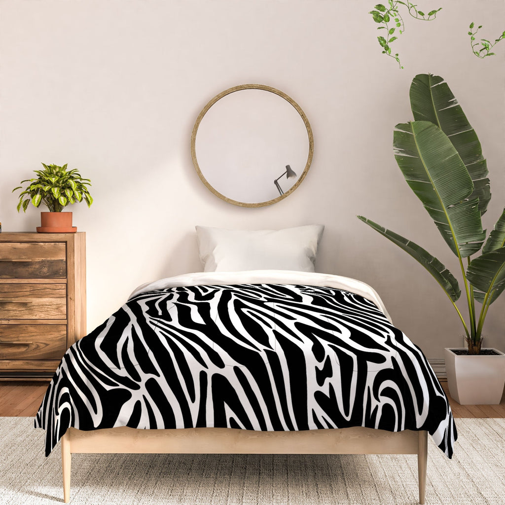 Jennifer Labre Wild Zebra Comforter