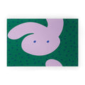 Camilla Foss Pebbles and Rabbit Welcome Mat