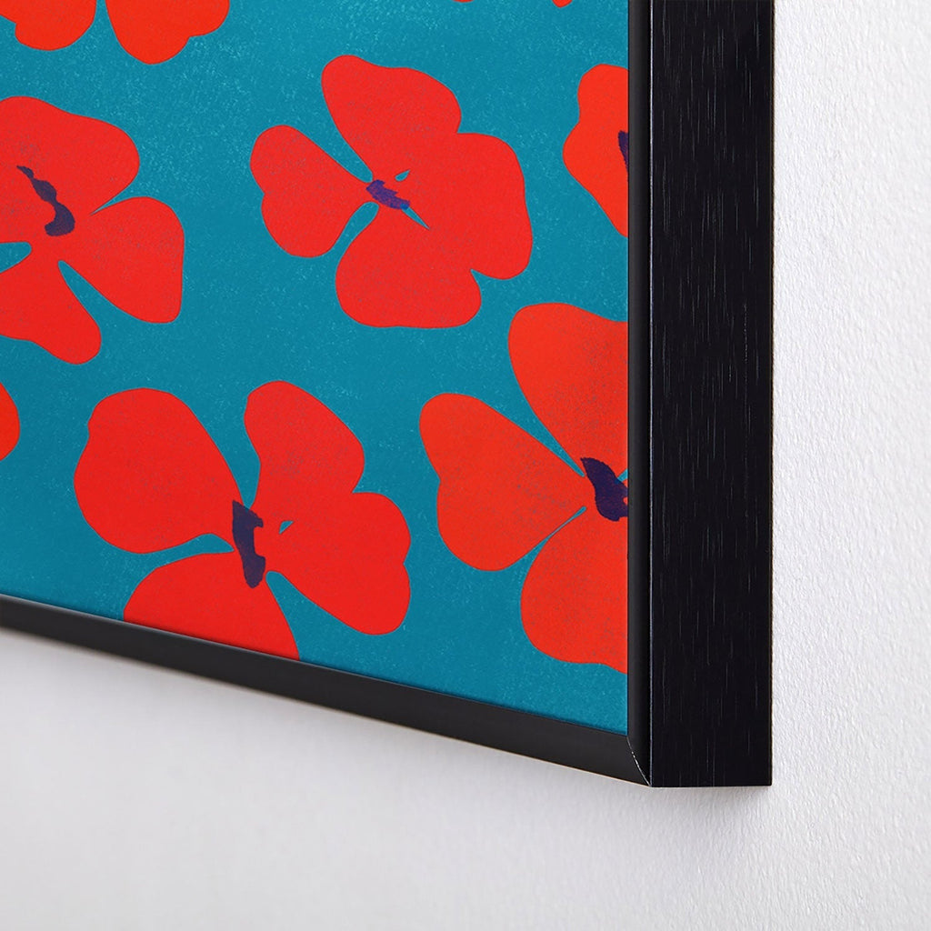 Garima Dhawan oxalis 1 Square Metal Framed Art Print