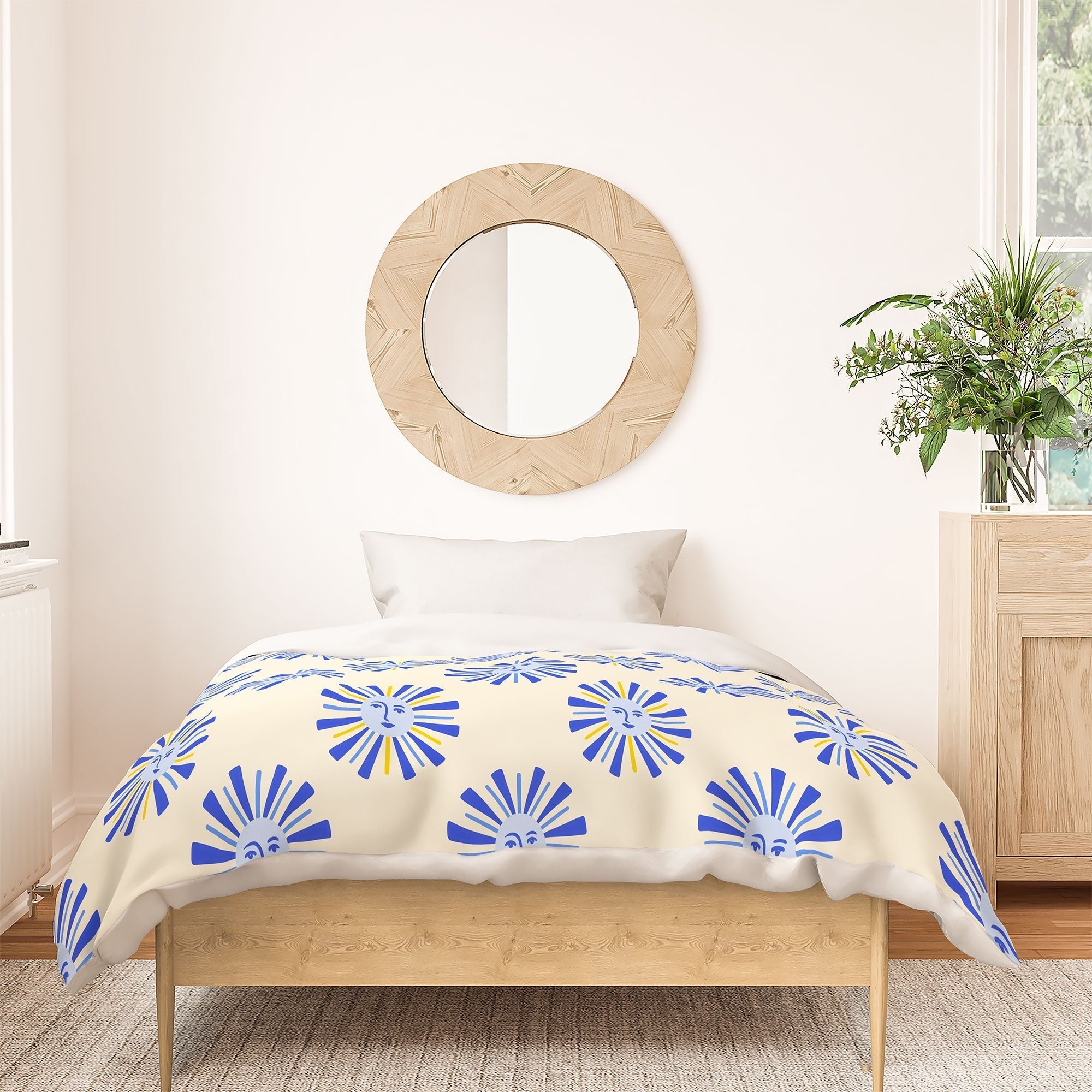 Design by Spark Dolce Vita Radial Sun Duvet Cover
