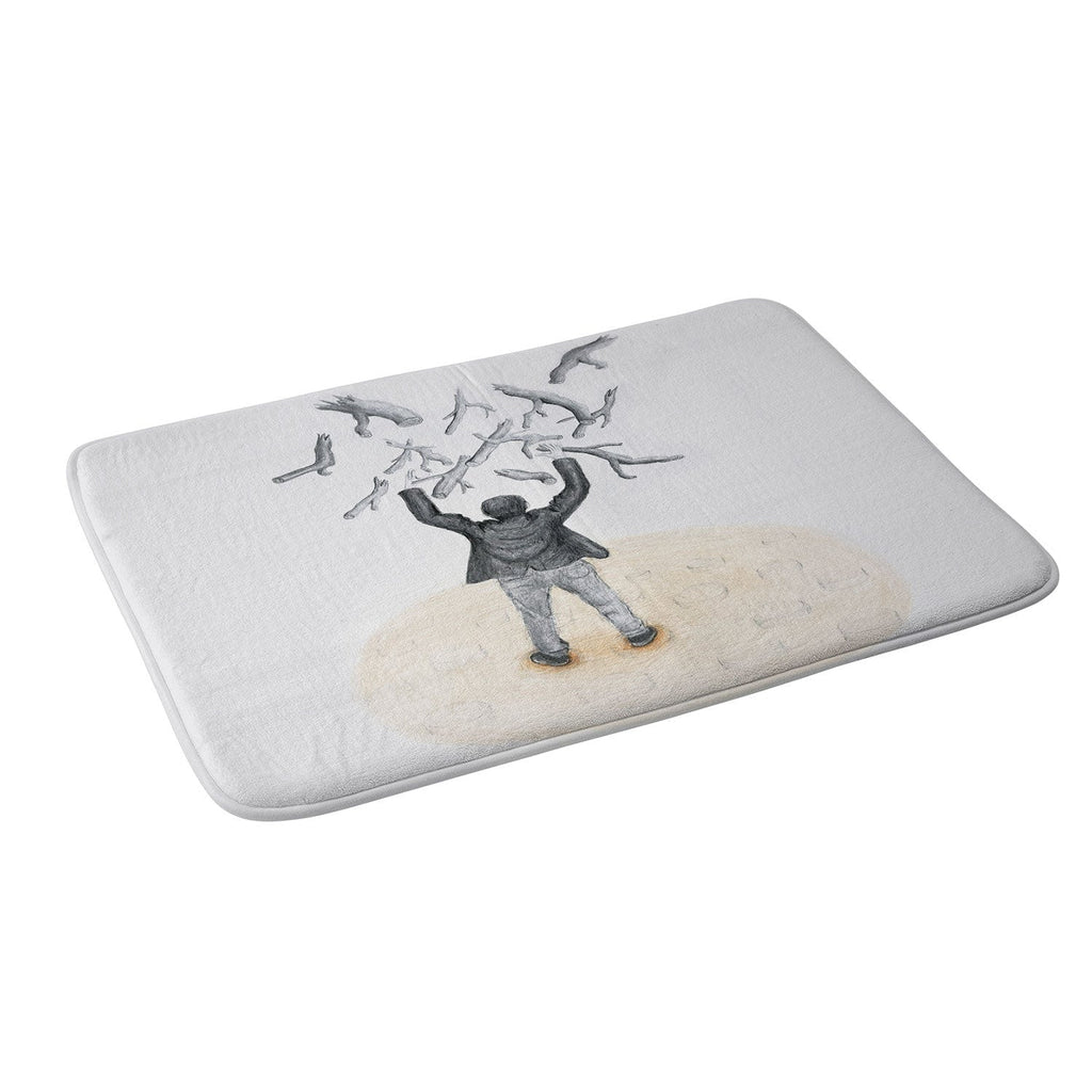 Coco de Paris Wood in the sky Memory Foam Bath Mat
