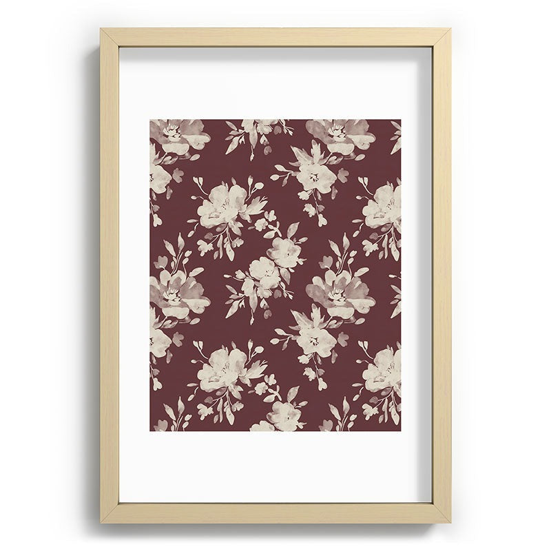 Marta Barragan Camarasa Antique Petal Romance Recessed Framing Rectangle
