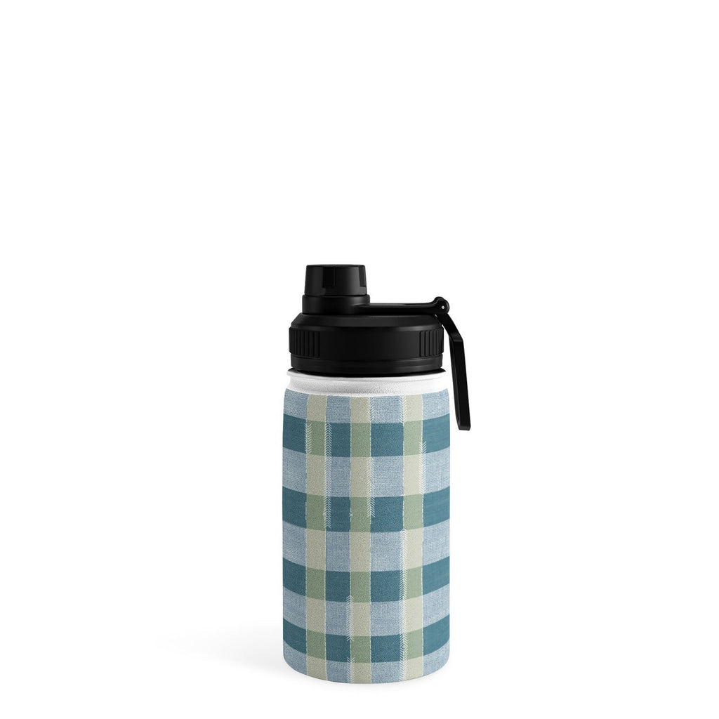 Marta Barragan Camarasa Country Style Checks Water Bottle