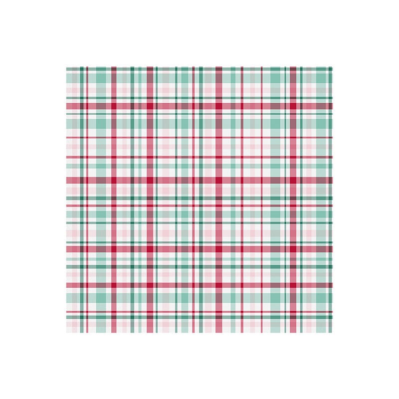 Lisa Argyropoulos Merry Vintage Plaid Art Print