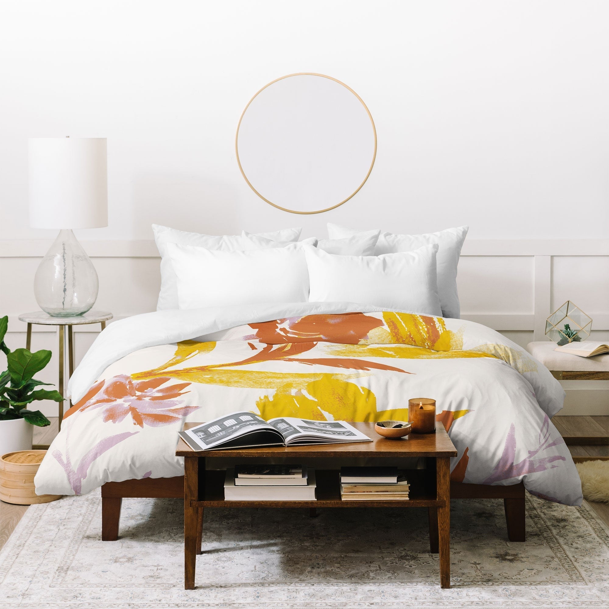 Gabriela Fuente Emma Floral Classic Duvet Cover