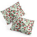 Design by Spark Strawberry Florals Fields Pillow Shams