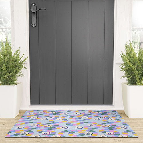 Design by Spark Scrabble Board Game Night Welcome Mat