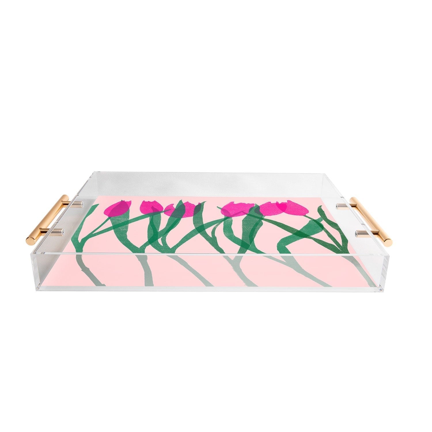 Garima Dhawan tulips 14 Acrylic Tray